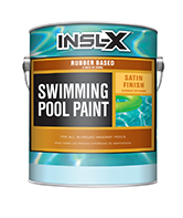 ELMONT PAINT & WALLPAPER INC. Rubber Based Swimming Pool Paint provides a durable low-sheen finish for use in residential and commercial concrete pools. It delivers excellent chemical and abrasion resistance and is suitable for use in fresh or salt water. Also acceptable for use in chlorinated pools. Use Rubber Based Swimming Pool Paint over previous chlorinated rubber paint or synthetic rubber-based pool paint or over bare concrete, marcite, gunite, or other masonry surfaces in good condition.

OTC-compliant, solvent-based pool paint
For residential or commercial pools
Excellent chemical and abrasion resistance
For use over existing chlorinated rubber or synthetic rubber-based pool paints
Ideal for bare concrete, marcite, gunite & other masonry
For use in fresh, salt water, or chlorinated poolsboom